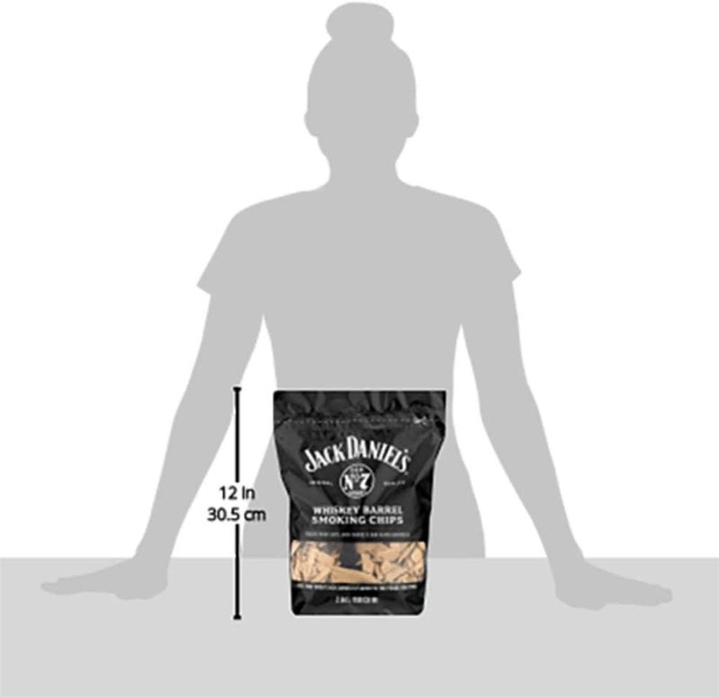 Jack Daniel's Wood Smoking Chips - 2.94 Liters of Authentic Oak Chips from Whiskey Barrels - Image 5